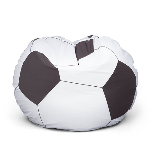 Sitzsack mit Fußballmotiv