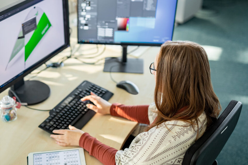 Arbeitsplatz Mediengestalter