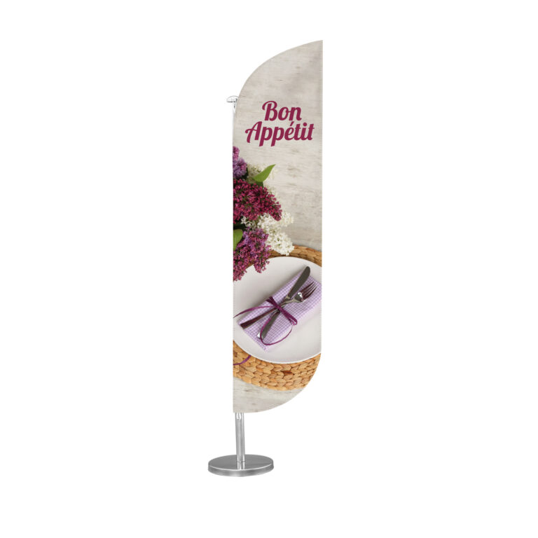  Shaped table banner